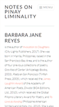 Mobile Screenshot of barbarajanereyes.com